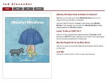 Tablet Screenshot of jedalexander.com